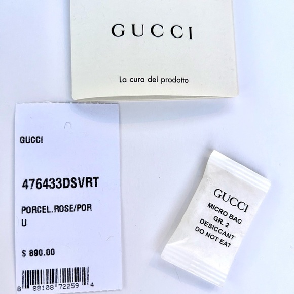 Like new GG MARMONT SUPER MINI BAG in taupe color goes with everything - Picture 10 of 12